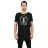 33 Symbols 33 Da Vinci Mens Long Tee