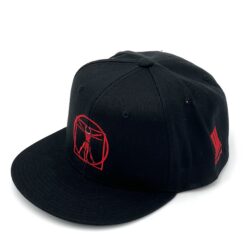 33 Symbols Da Vinci Snap Back Hat - Red/Black