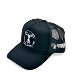 33 Symbols Da Vinci Trucker Hat – Black