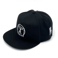 33 Symbols Da Vinci Snap Back Hat - White/Black