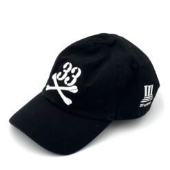33 Symbols 33 Cross Bones Polo Hat - Black/White