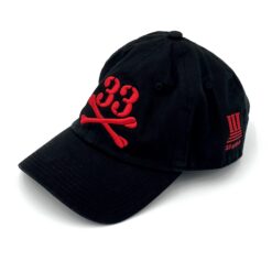 33 Symbols 33 Cross Bones Polo Hat - Black/Red