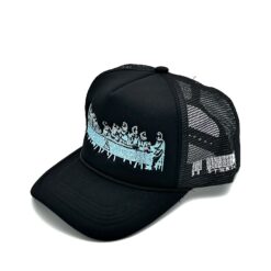 33 Symbols Last Supper Trucker Hat – Black