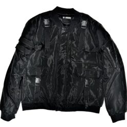 33 Symbols Back Pocket Jacket Black