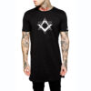 33 Symbols Square and Compass Tee