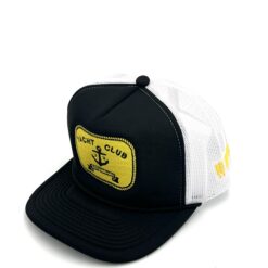 33 Symbols Yacht Club Trucker Hat - Black/ White