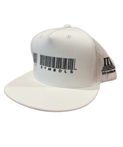 33 Symbols 33 Barcode Snap Back Pillars White