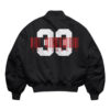 33 Symbols 33 Black Bomber Jacket3