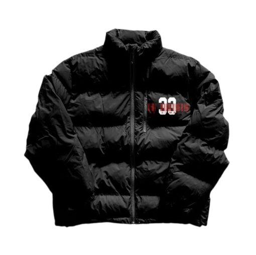 33 Symbols 33 Black Puff Jacket2