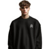 33 Symbols 33 Crossbones Hoody Black