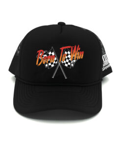 Born To Win Trucker Hat Black