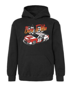33 Symbols Born To Win 33 Car Red,Blk Hoodie