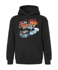 33 Symbols Born To Win 33 Truck Blue,Blk Hoodie