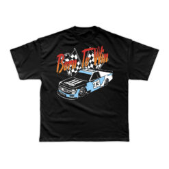 33 Symbols Born To Win 33 Truck Blue,Blk T-shirt