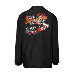 33 Symbols Born To Win 33 Truck Red,Blk Windbreaker Jacket