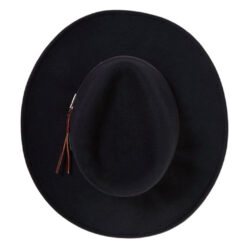 33 Symbols 33 Fedora Wool Bozeman Outdoor Hat Black