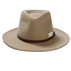 33 Symbols 33 Fedora Wool Bozeman Outdoor Hat Light Brown