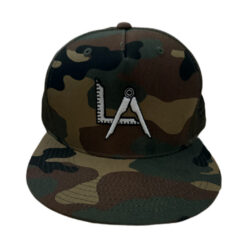 33 Symbols LA Trucker Hat Camo Stealth