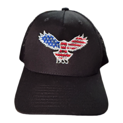 33 l 1933 American Eagle black trucker hat
