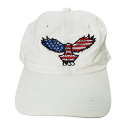 33 l 1933 American Eagle white polo hat
