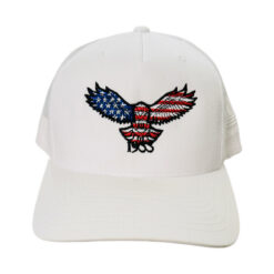 33 l 1933 American Eagle white trucker hat