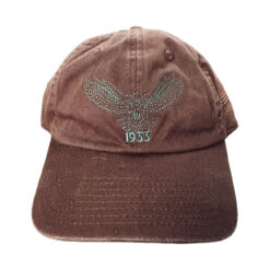 33 l 1933 Eagle forrest green brown polo hat