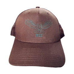 33 l 1933 Eagle forrest green brown trucker hat