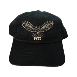 33 l 1933 Eagle tan black polo hat