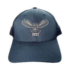 33 l 1933 Eagle tan navy blue trucker hat