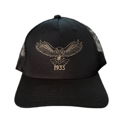 33 l 1933 Eagle trucker tan black hat