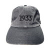 33 l 1933 black grey polo hat