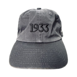 33 l 1933 black grey polo hat