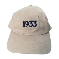 33 l 1933 navy blue tan polo hat