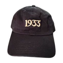 33 l 1933 tan black polo hat