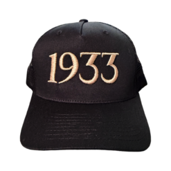 33 l 1933 trucker tan black hat