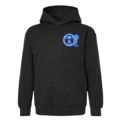 33 l Gera Pera Illumination DaVinci Hoodie, Blue - Black