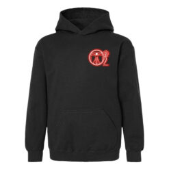 33 l Gera Pera Illumination DaVinci Hoodie Red-Black