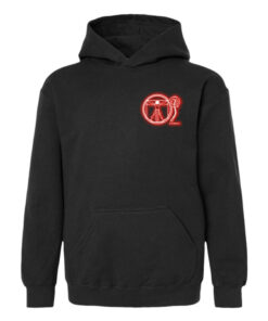 33 l Gera Pera Illumination DaVinci Hoodie Red-Black