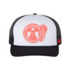 33 l Gera Pera Illumination DaVinci Soft Foam Trucker Hat red & White-Black
