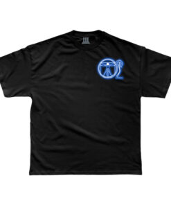 33 l Gera Pera llumination DaVinci T-shirt blue - black